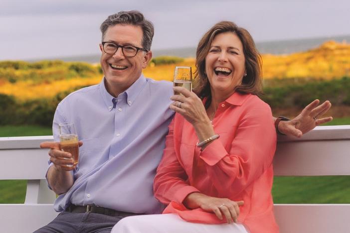 Stephen and Evie McGee Colbert have been married since 1993.