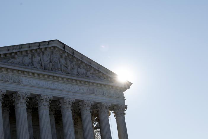 The U.S. Supreme Court building in Washington