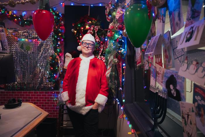 DJ Robert Drake has hosted WXPN's Christmas special, "The Night Before," for more than 30 years.