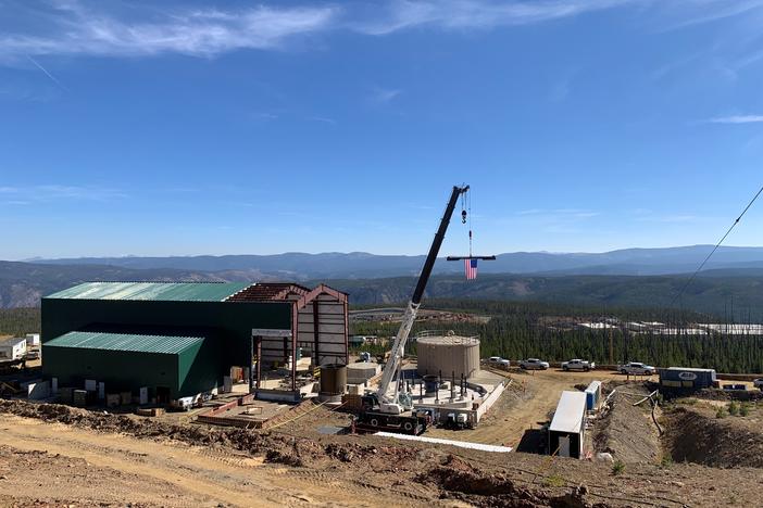 A portion of Jervois Global's Idaho Cobalt Operations near Salmon, Idaho Oct. 7, 2022