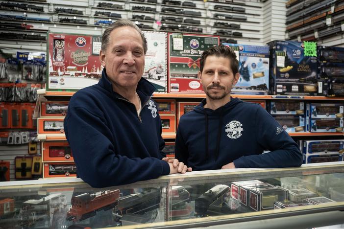 Ken Bianco Sr. and son Ken Bianco Jr., owners of TrainLand in Lynbrook, New York are the largest retailers of Lionel trains in the nation.
