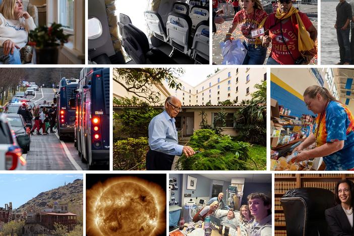 Images from some of NPR's most read stories of 2024.