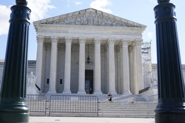 The Supreme Court is pictured on Oct. 7 in Washington, D.C.