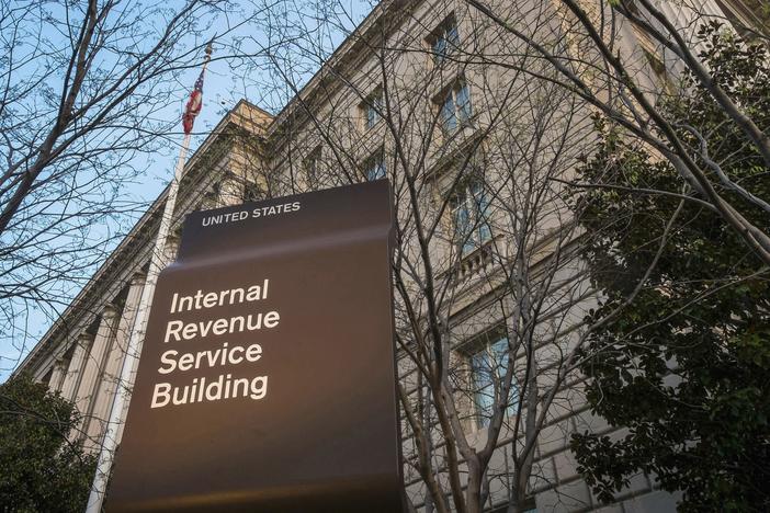 The Internal Revenue Service (IRS) headquarters building in Washington.