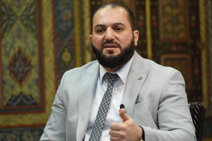 "Our problem is not with Israel," Governor of Damascus Maher Marwan, appointed by the new administration in Syria, tells NPR. "We don't want to meddle in anything that will threaten Israel's security or any other country's security."
