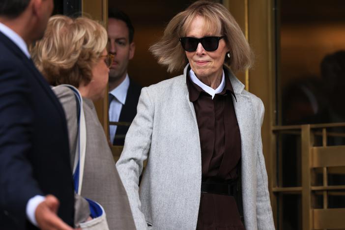 A federal appeals court has rejected an appeal by Donald Trump following a 2023 jury decision that Trump sexually abused and defamed E. Jean Carroll. Carroll, right, leaves after the first day of her civil trial against the former President at Manhattan Federal Court on April 25, 2023 in New York City.