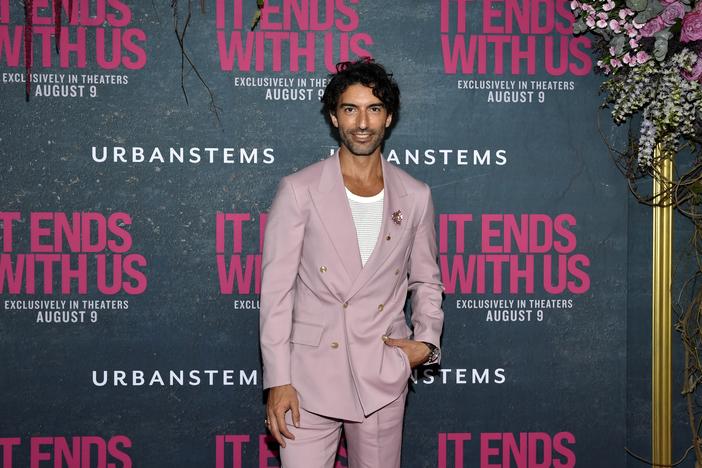 Justin Baldoni attends the world premiere of "It Ends with Us" at AMC Lincoln Square on Tuesday, Aug. 6, 2024, in New York.
