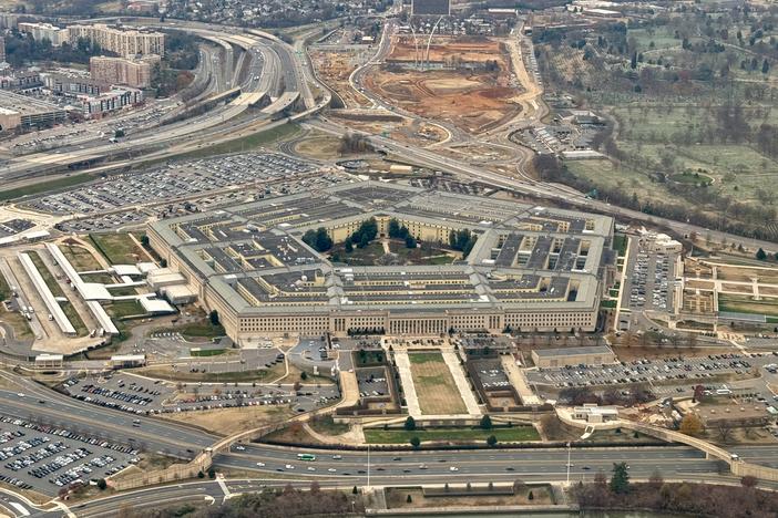 A view of the Pentagon on Dec. 13, 2024, in Washington, D.C.