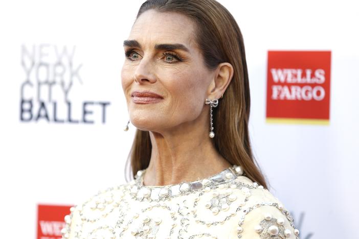 Brooke Shields at the New York City Ballet in October 2024. Her new book, <em>Brooke Shields Is Not Allowed to Get Old, </em>is out Jan. 14, 2025.