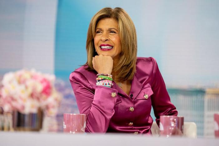 Co-anchor and <em>Hoda & Jenna</em> co-host Hoda Kotb and will have her final appearance on the <em>Today </em>show on Friday. She's pictured above in November 2024.