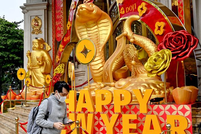 The Lunar New Year falls on Jan. 29 this year. Those celebrating will welcome in the year of the snake.