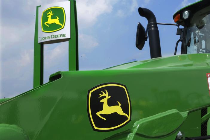 John Deere is accused of illegally restricting farmers' ability to repair tractors and other equipment in a lawsuit filed by the Federal Trade Commission along with two states.