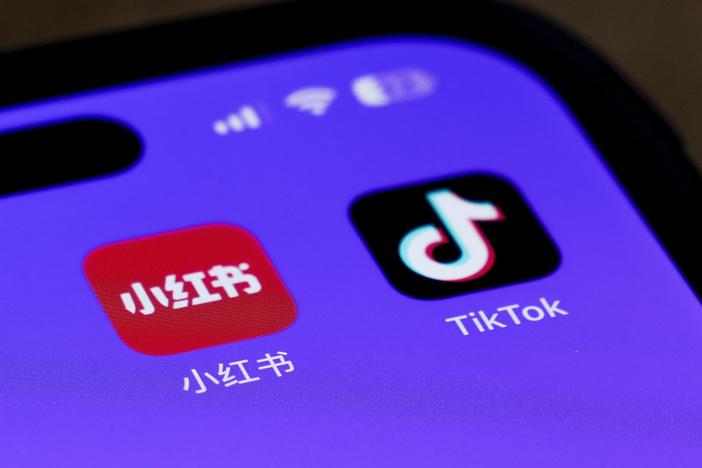 Chinese social media app Xiaohongshu, called RedNote in English, is attracting scores of Americans ahead of TikTok's potential shutdown in the U.S.