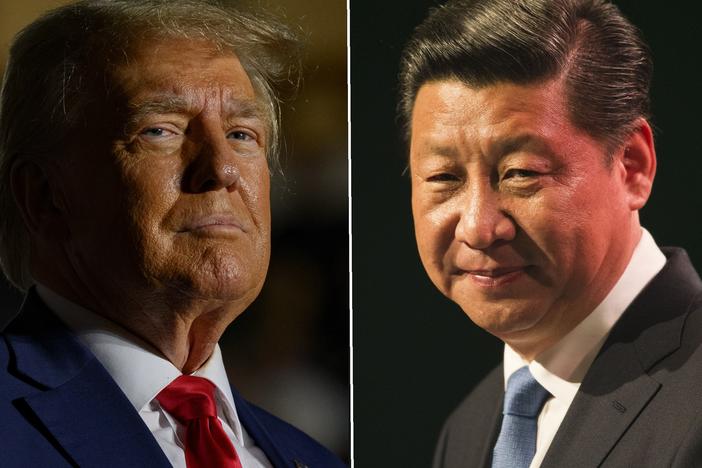 Donald Trump and Xi Jinping spoke by phone on Friday.