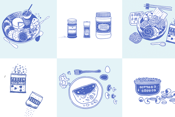 Even if you dislike cooking, you still have to eat every day. Margaret Eby, author of <em>You Gotta Eat: Real-Life Strategies for Feeding Yourself When Cooking Feels Impossible</em>, shares practical tips for getting meals on the table, including counting assembling as cooking, expanding your idea of what counts as dinner and dressing up easy foods like cottage cheese or instant ramen with simple, nutritious toppings.