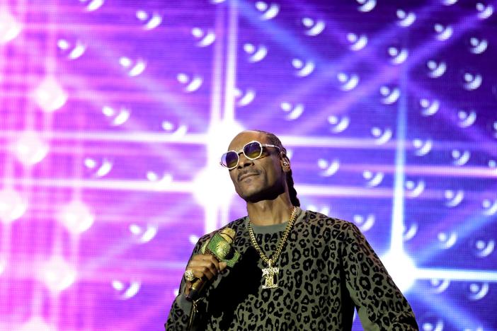 Snoop Dogg performs onstage during Recording Academy Honors in February 2023.