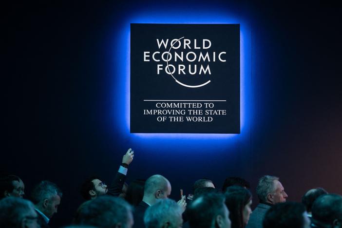 The World Economic Forum meets every January in Davos, Switzerland, to talk about ways to improve life on earth. This year's topics include climate change, artificial intelligence — and taxing the very very rich.