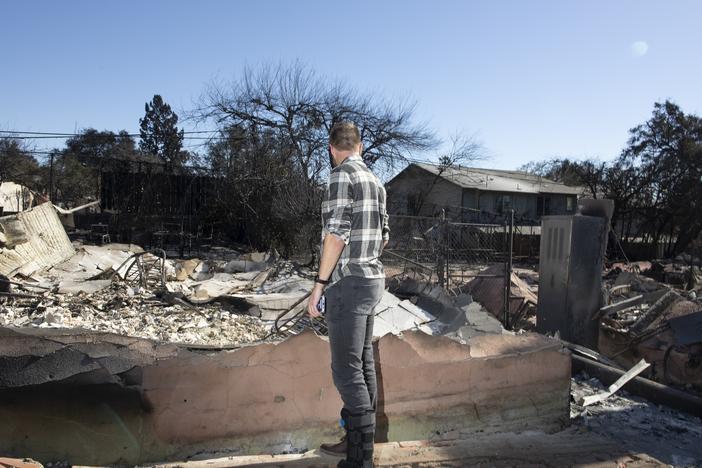 Climate scientist Ben Hamlington works on understanding how climate change is affecting communities. Losing his house in the Eaton Fire has erased the line between his job and his life.