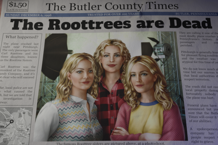 The Roottrees Are Dead is a puzzle game that turns players into family detectives.