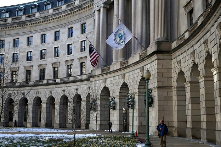 The EPA's acting director let go of members of two of the agency's influential advisory committees on Tuesday. In an email, James Payne said they could reapply for their positions.
