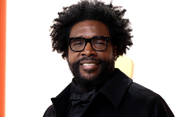 Questlove at the 2023 Academy Awards. His documentary, <em>Ladies and Gentlemen … 50 Years of SNL Music, </em>airs Monday on NBC.