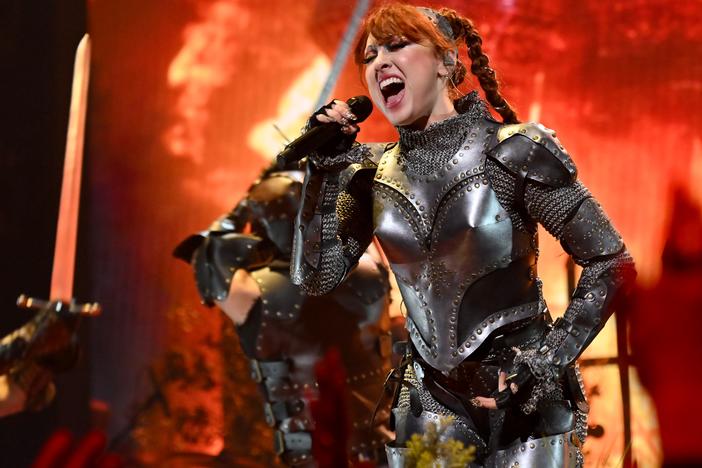 Chappell Roan, performing during the 2024 MTV Video Music Awards on Sept. 11, 2024, is up for six Grammy Awards, which will be handed out Feb. 2 in Los Angeles. Roan, along with Sabrina Carpenter, is nominated for album, song and record of the year, as well as best new artist.