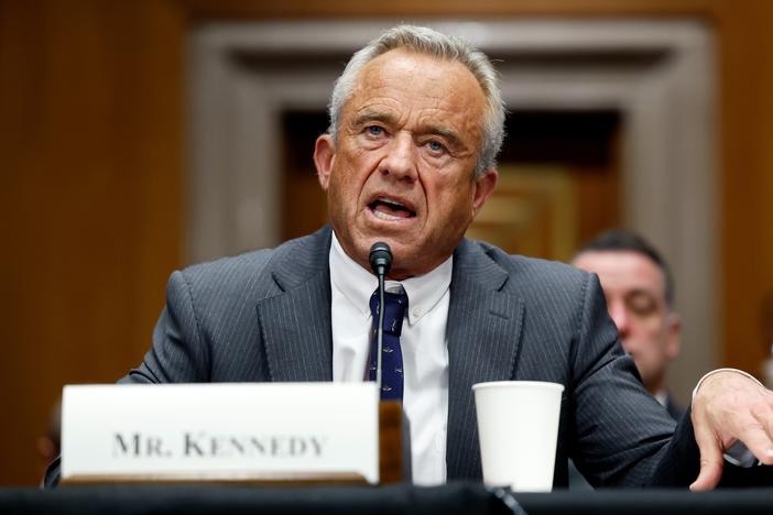Robert F. Kennedy Jr. is President Trump's pick to lead the Department of Health and Human Services. He faced more tough questions in his second confirmation hearing, held Thursday before the Senate HELP Committee.