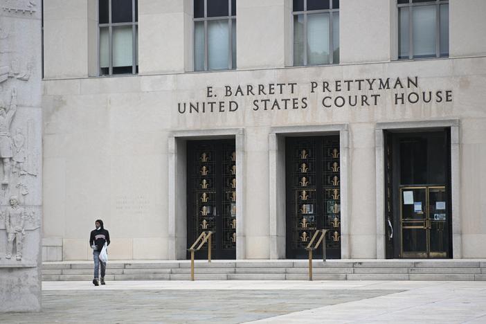 The E. Barrett Prettyman U.S. Courthouse in Washington, D.C., in 2023.