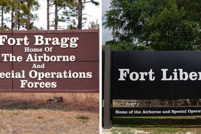 Defense Secretary Pete Hegseth says the Army base that has been called Fort Liberty since 2023 will revert to its original name, Fort Bragg.