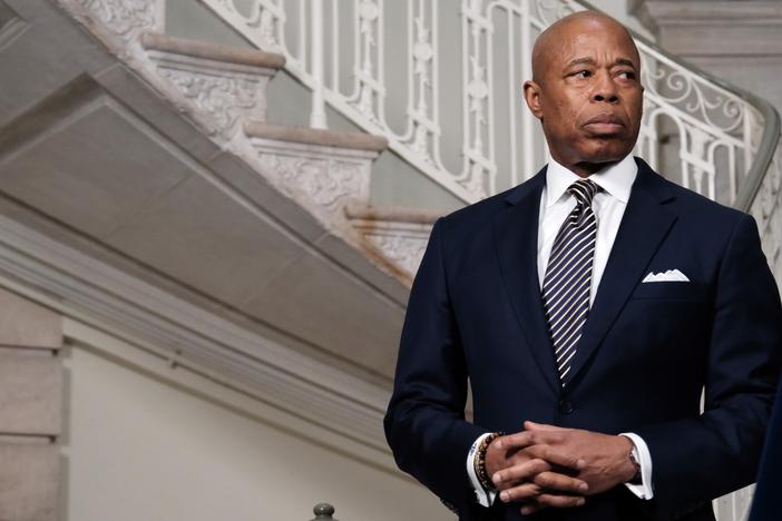 Mayor Eric Adams has signaled a growing openness to partnering with the Trump administration on immigration sweeps and other policy initiatives. A U.S. Justice Department memo urged that criminal charges against Adams be dropped in part so that he could focus on dealing with undocumented migrants in New York City.