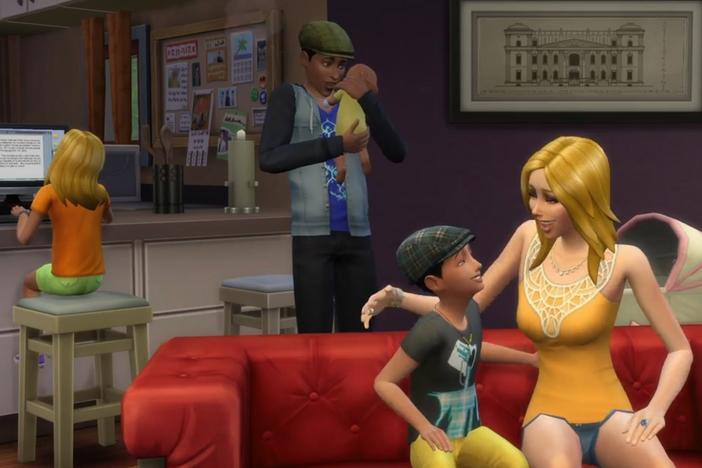 The Sims are turning 25 this year. Above, a screenshot from <a href="https://www.youtube.com/watch?v=XFQbNU5fgls"target="_blank"   >The Sims 4 trailer.</a>