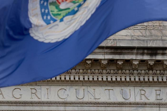 The U.S. Department of Agriculture building in a 2019 file photo. Workers around the sprawling federal agency were told Friday that their jobs had been eliminated as part of sweeping layoffs from the new Trump Administration.