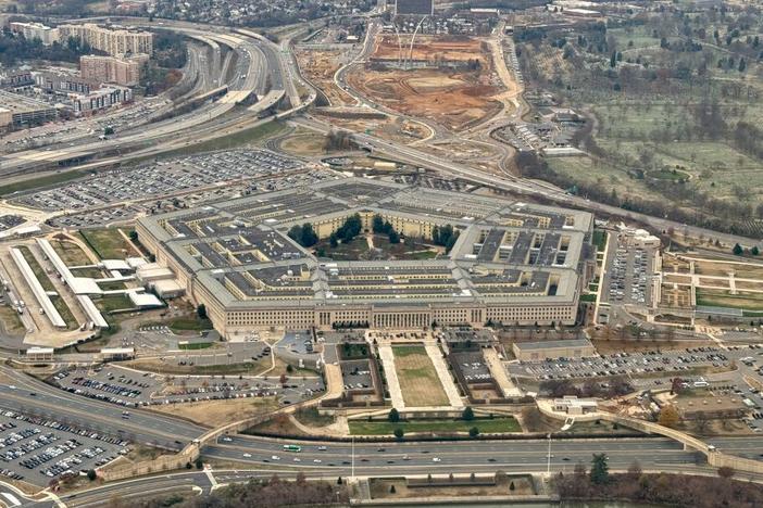 The Pentagon is pictured in December 2024.