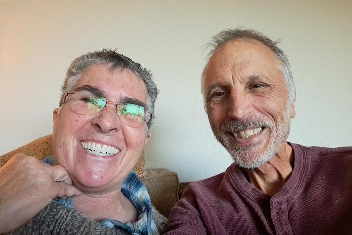 Jill Wolfe (left) and David Jefferson.