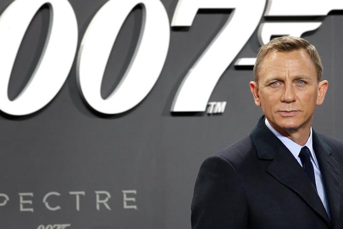 Daniel Craig, who played James Bond in five films, at the Germany premiere of Spectre in 2015. <em>(Michael Sohn/AP)</em>
