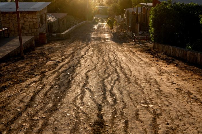 The town of Peine, near the Salt flats and one of the closest towns to the lithium mining operations. 13th of April, 2024. Antofagasta, Chile.