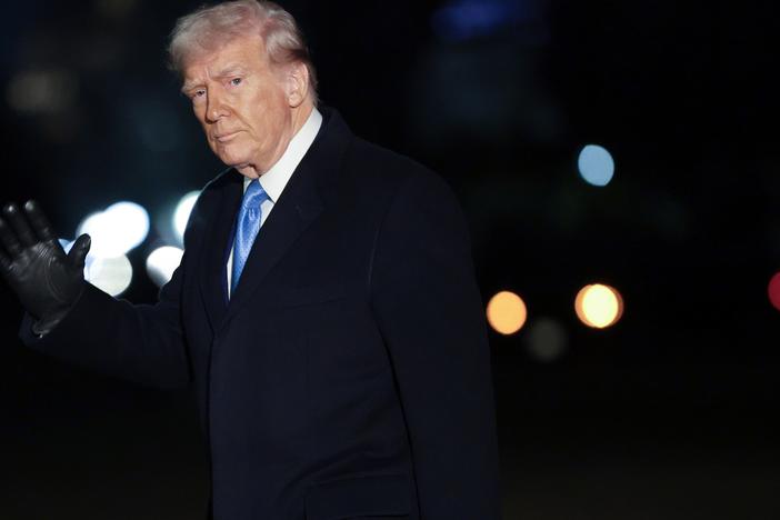 President Trump returns to the White House on Feb. 19 after spending the weekend and the first two days of the week in Florida.