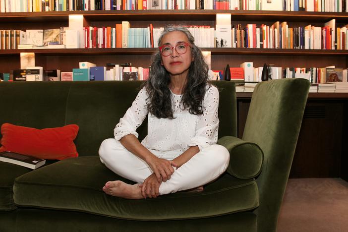 "I have a lot to think about the relationship between mourning, between grieving, and between pain, generally speaking, and bilingualism and living in a different language," says Pulitzer winner Cristina Rivera Garza about <em>Death Takes Me,</em> her newly translated novel.