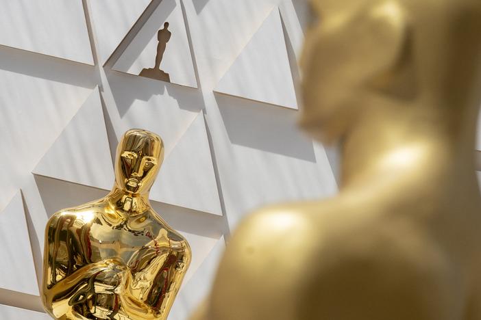 The 97th Academy Awards ceremony will take place Sunday, March 2. Above, Oscar statues are pictured ahead of the awards in 2022.