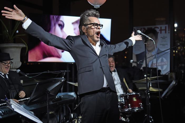 David Johansen as Buster Poindexter performs onstage at The Daily Front Row's celebration of the 10th Anniversary of <em>CBS Watch! Magazine </em>in New York City on Feb. 9, 2016. Johansen died Friday at age 75.