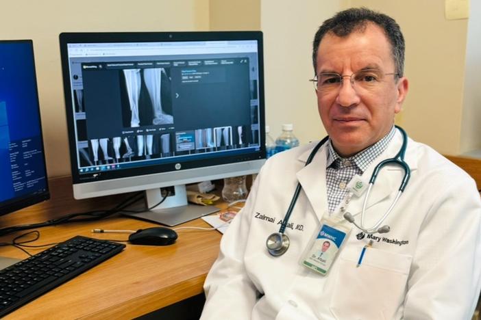 Zalmai Afzali, an internal medicine doctor in northeastern Virginia, had to complete a residency program in the U.S. after having already finished one in Afghanistan. He supports new state laws dropping such requirements for foreign-trained doctors.