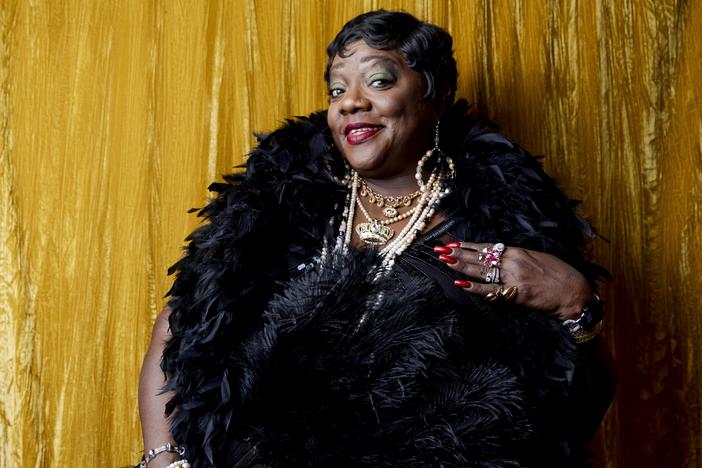 Thornetta Davis, 61, also known as "Detroit's Queen of Blues" performed as Bessie Smith for "Sky Covington's Satin Doll Revue" produced by jazz vocalist and Preservation of Jazz founder Sky Covington celebrating iconic sounds of jazz at Aretha's Jazz Cafe in Detroit, Mich. on Feb. 24, 2025.

"I've had people tell me I've lifted their spirits when they weren't feeling right," Davis said. "That's what I'm here to do and pass on the legacy, too."