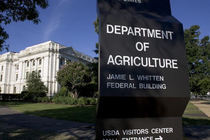A U.S. Department of Agriculture headquarters building is seen in Washington, D.C.