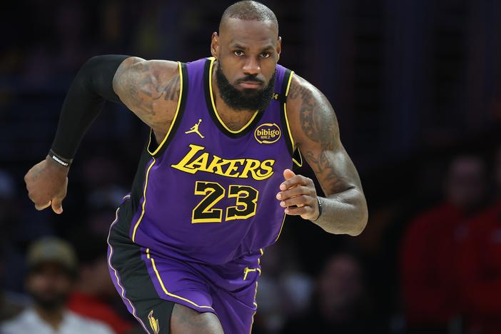 LeBron James is hovering at or above his career stats in several key metrics for the Los Angeles Lakers this season, as he sets new scoring records.