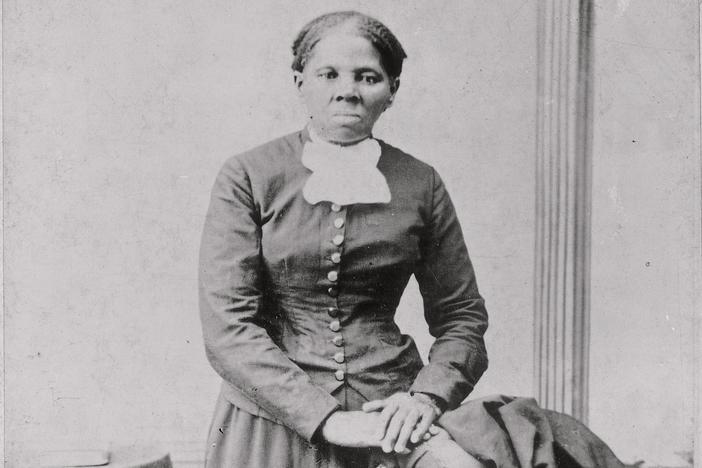 Harriet Tubman, in a photograph dating from 1860-1875.
