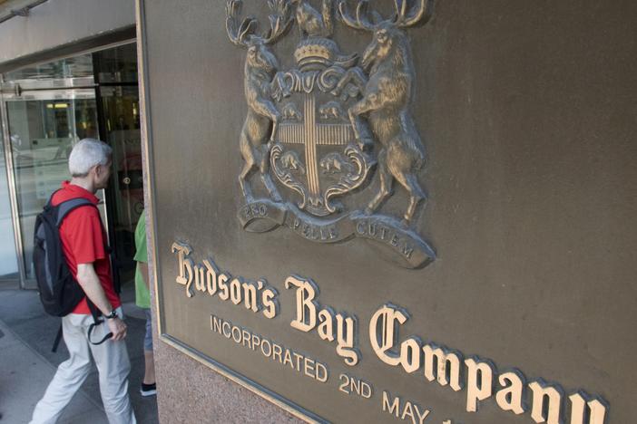 Hudson's Bay has entered creditor protection, struggling with debt.