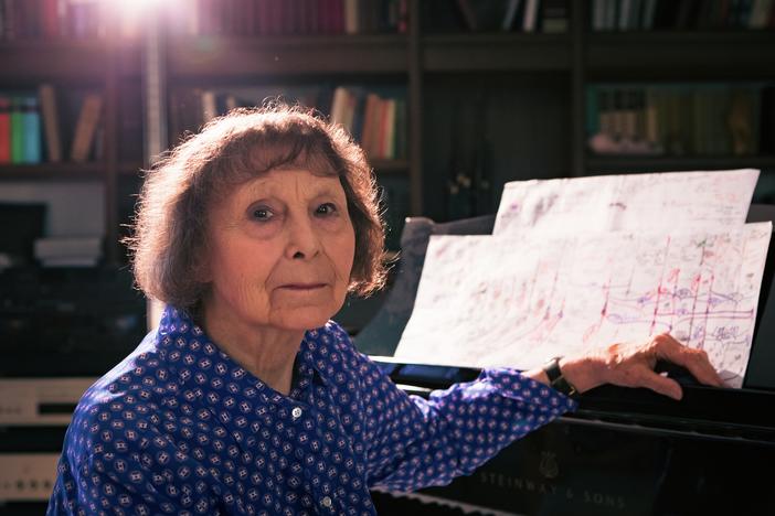 Russian composer Sofia Gubaidulina's music probed religion, philosophy and the joy of sound itself.