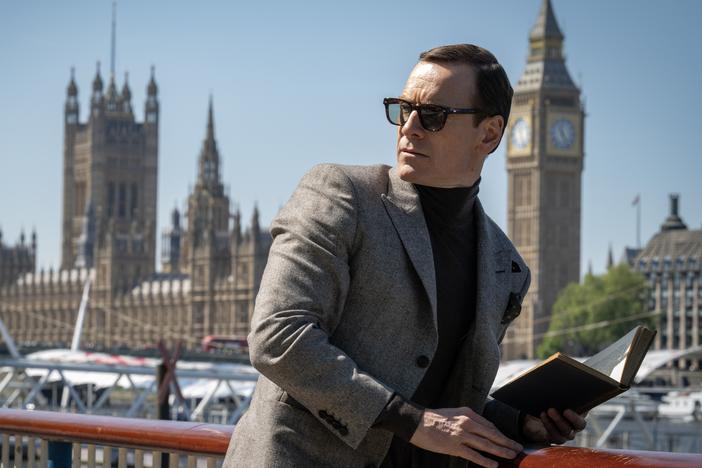 Michael Fassbender stars as George in <em>Black Bag.</em>