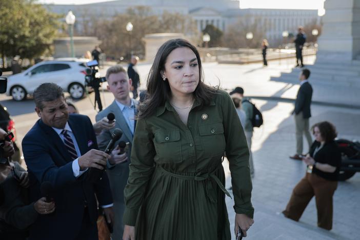 House Democrats, including Rep. Alexandria Ocasio-Cortez, D-NY, responded quickly to news that Senate Minority Leader Chuck Schumer, D-NY, plans to vote for the House-passed spending measure that the party largely opposes.