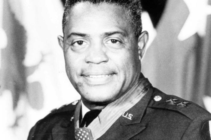 In 1970, President Richard Nixon awarded the Medal of Honor to then-Lt. Col. Charles C. Rogers, for his courage and leadership in defeating repeated attacks in southern Vietnam. A Defense Department web page honoring Rogers was briefly taken down.